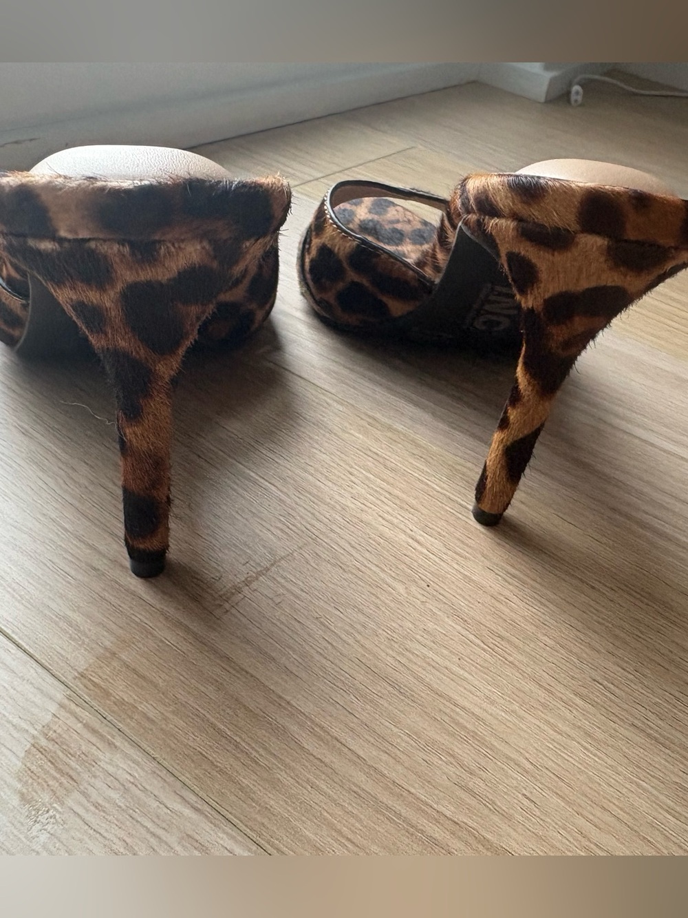Leopard Print Heels - Picture 3 of 5